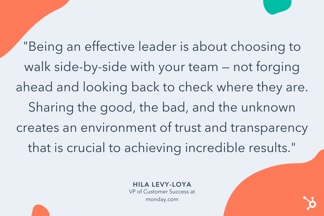 hila levy-loya quote on effective leadership